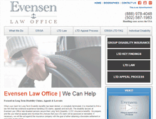 Tablet Screenshot of erisa-ltd-lawyer.com